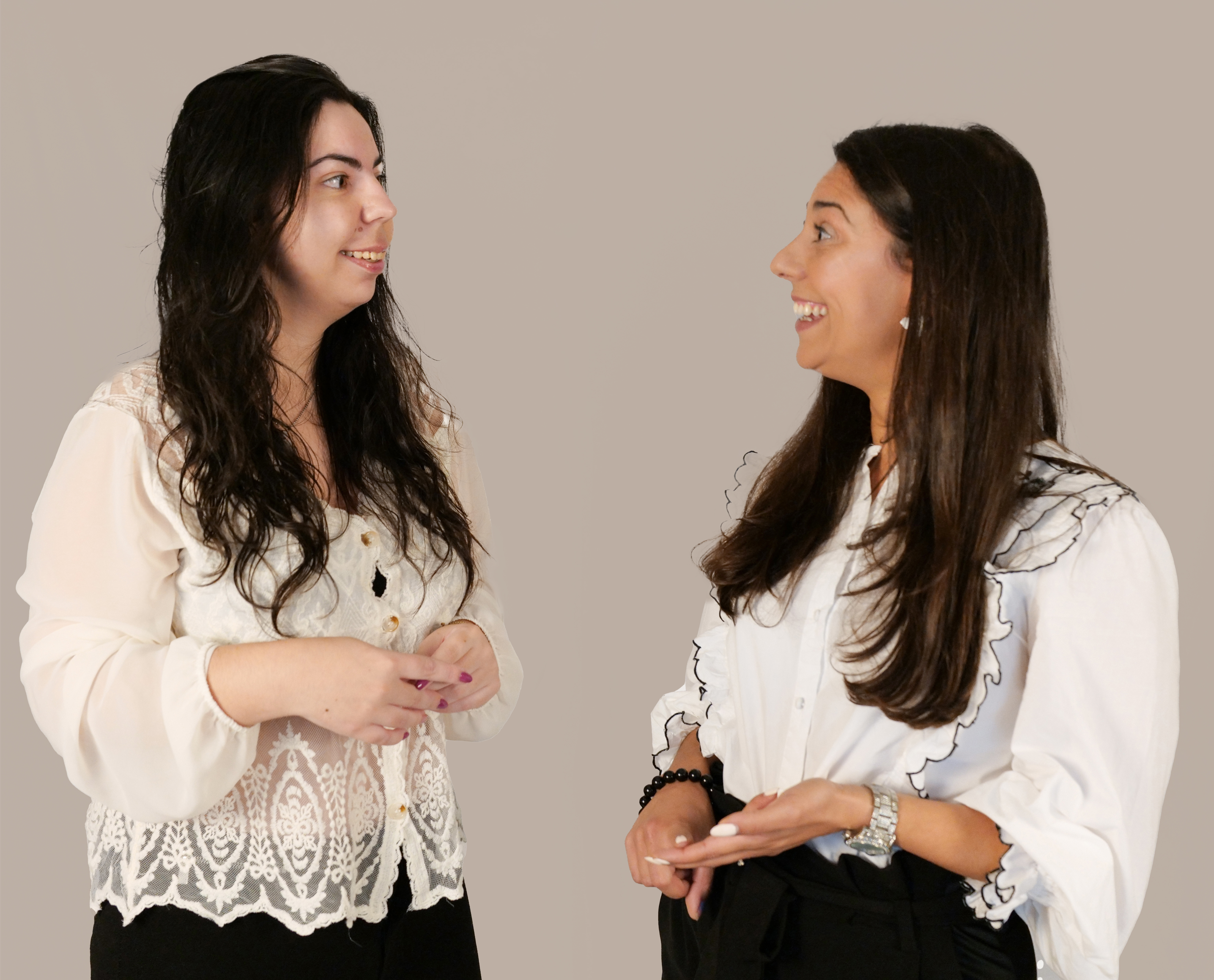 Flávia e Danaé